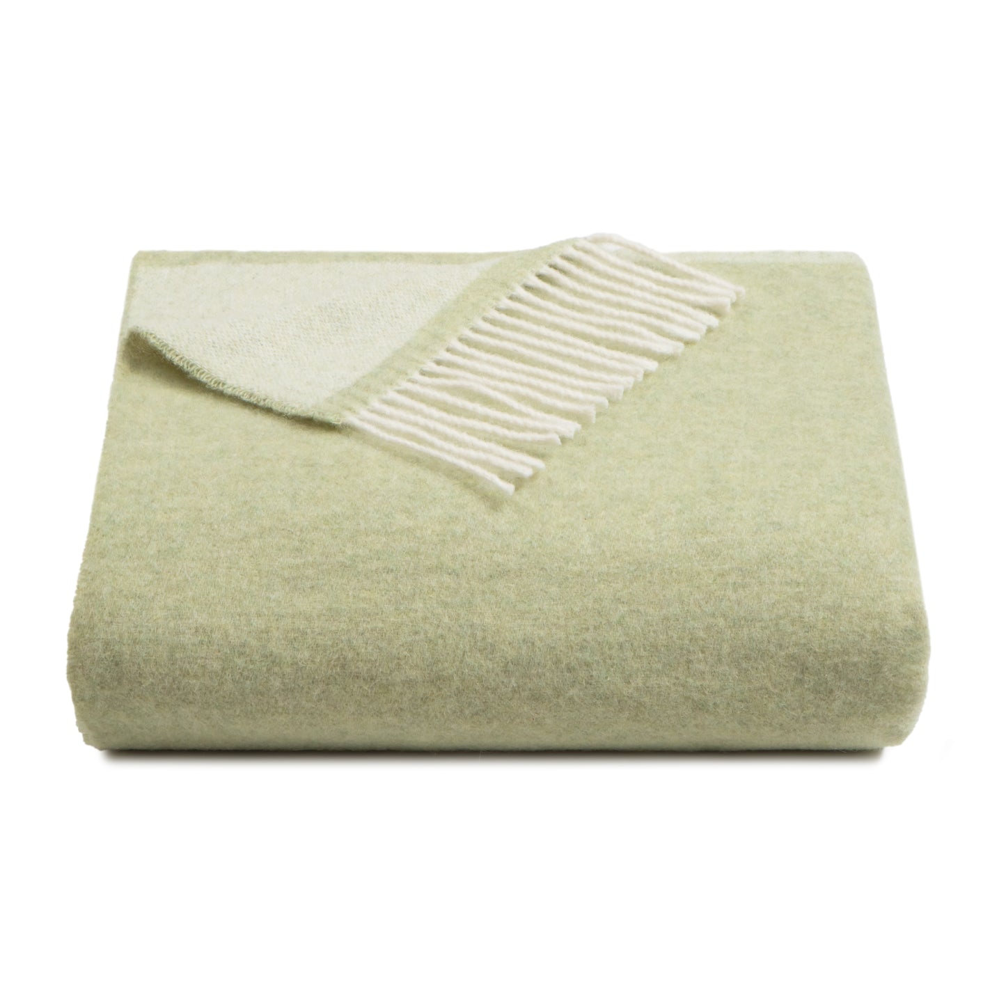 Fara Double Face Throw, in soft recycled wool