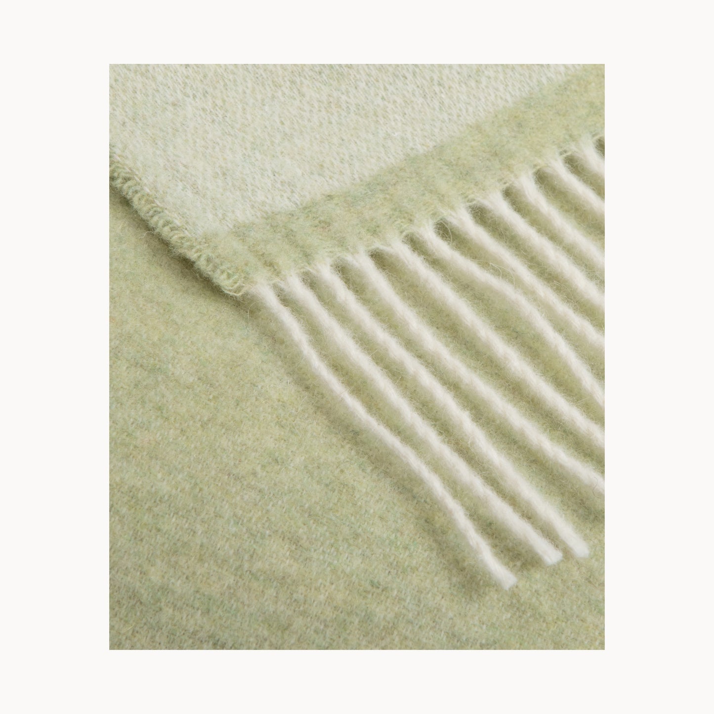 Fara Double Face Throw, in soft recycled wool