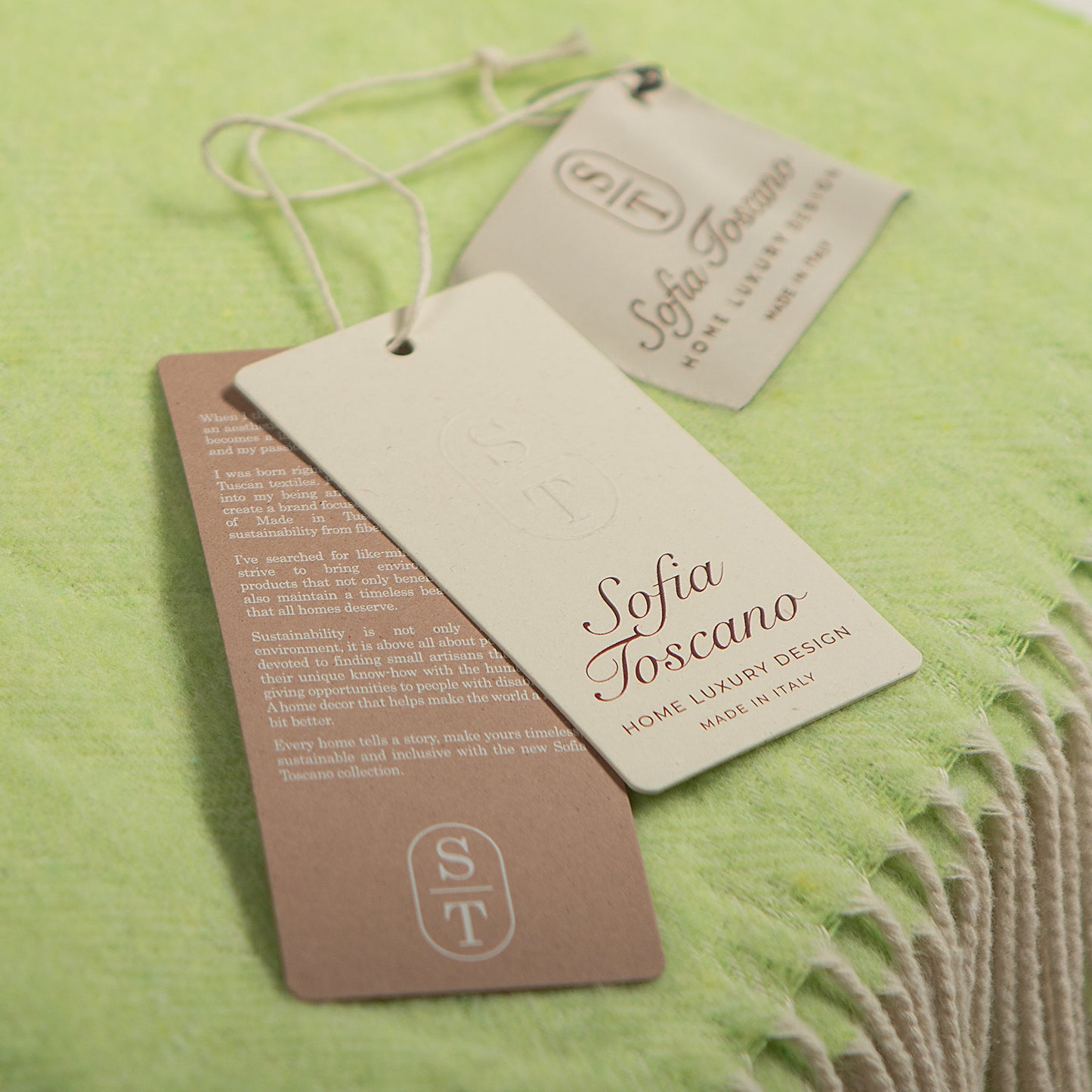 Babele, Soft Recycled Cotton Plaid