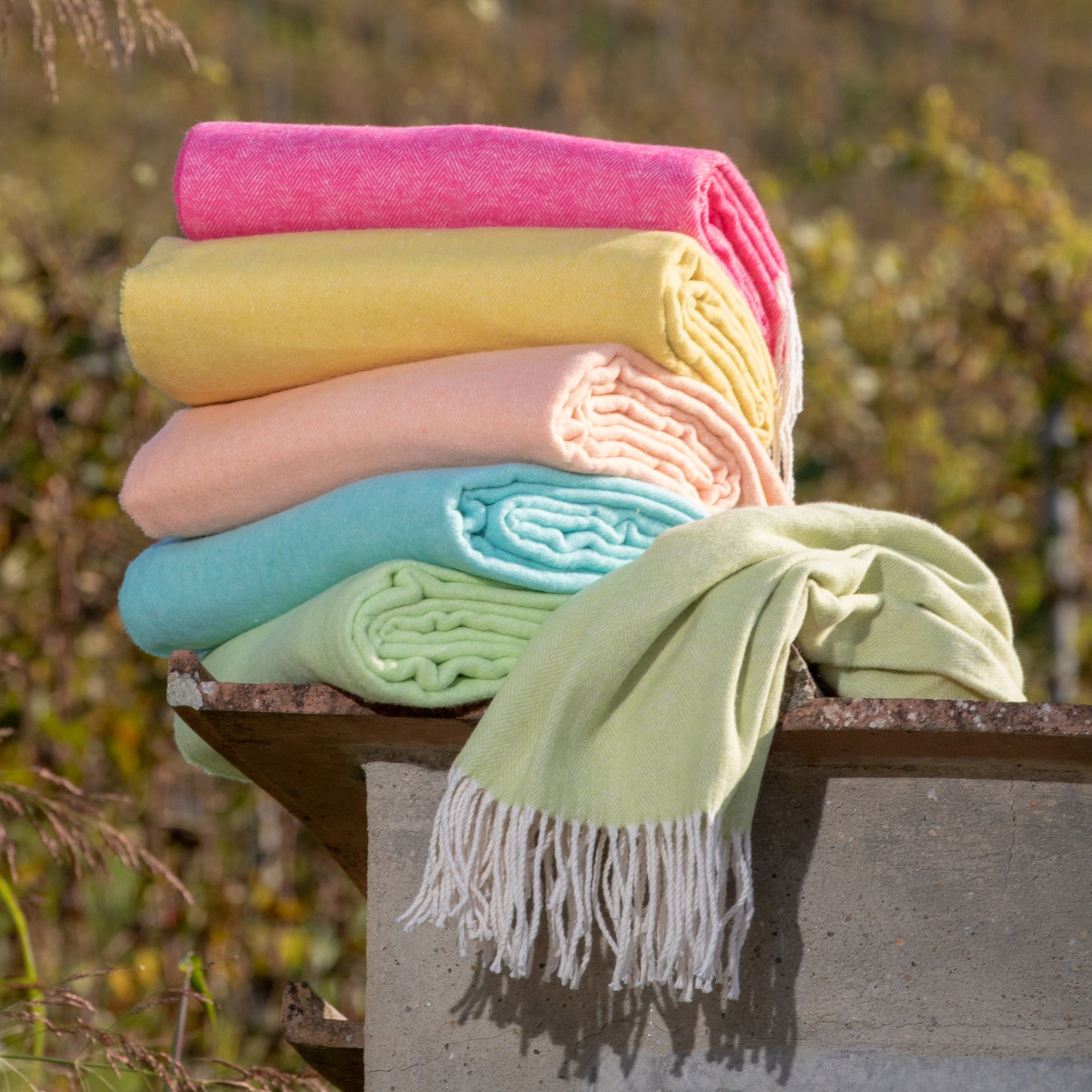 Babele, Soft Recycled Cotton Plaid
