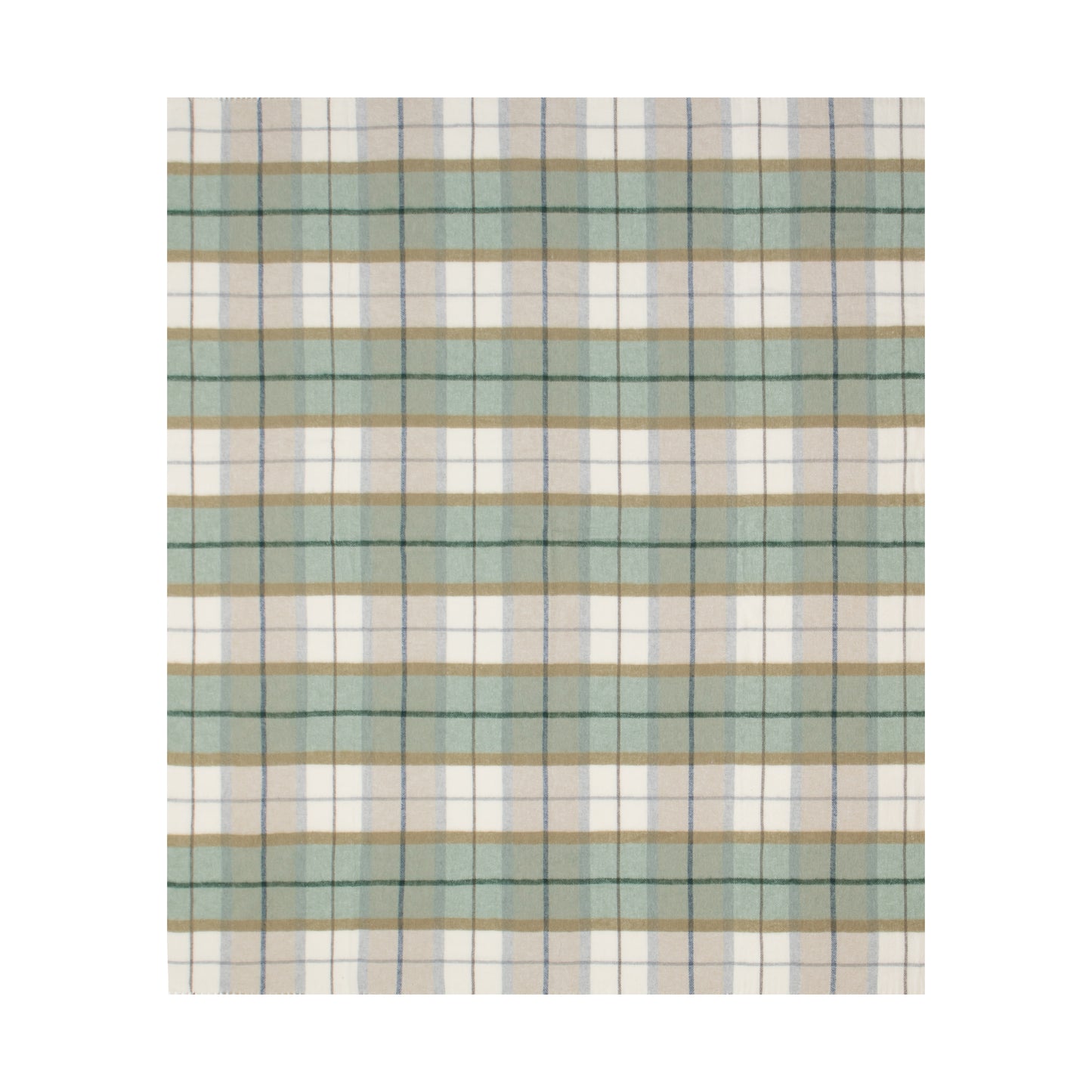 Babele Check, Soft Recycled Cotton Throw