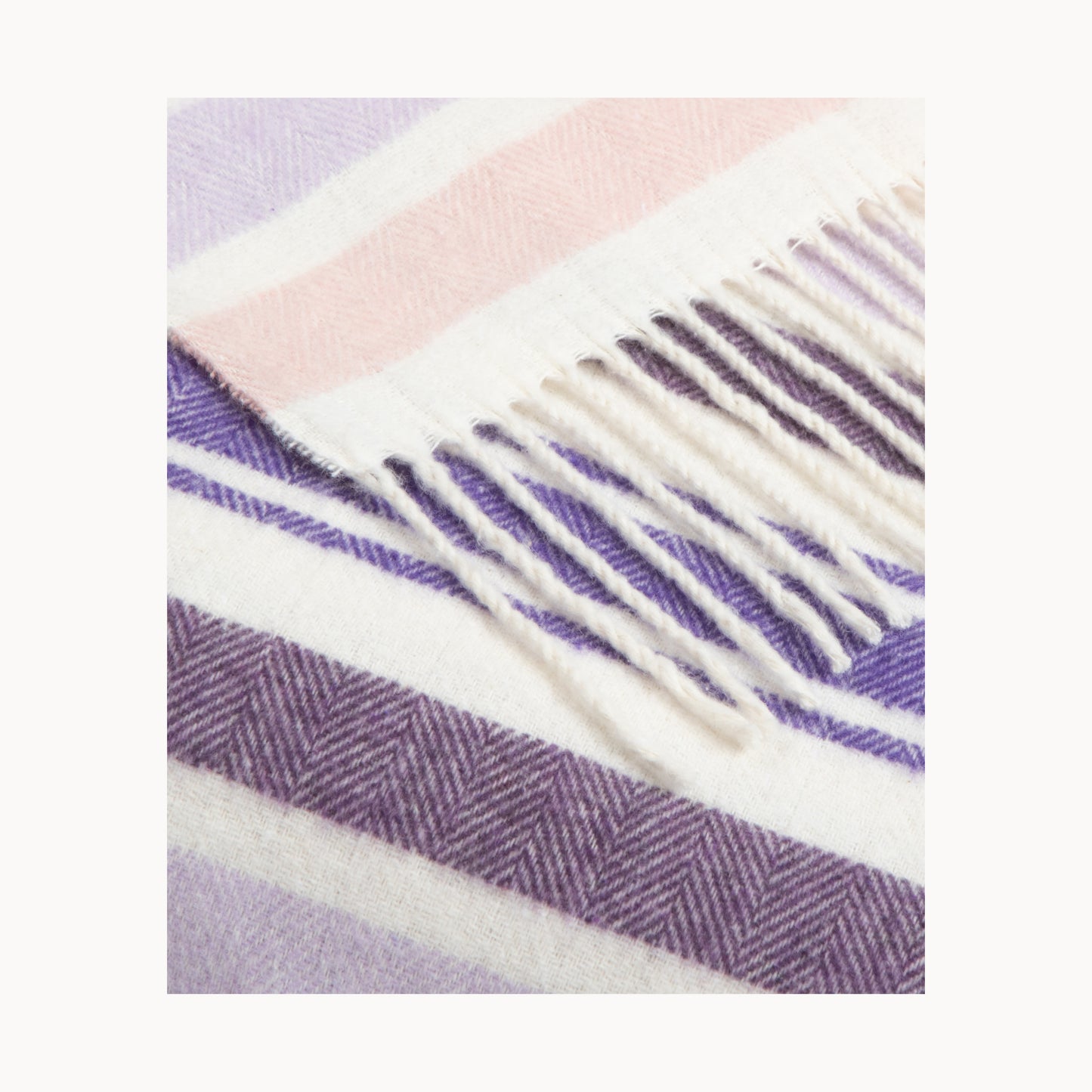 Babele Stripe, Soft Recycled Cotton Plaid