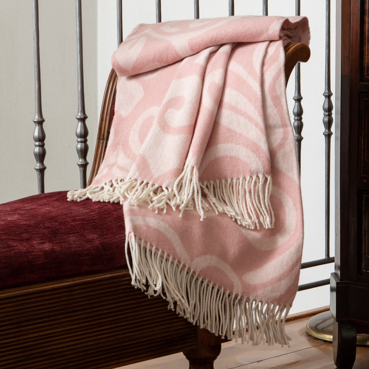 Babele Arabesque, Soft Recycled Cotton Throw